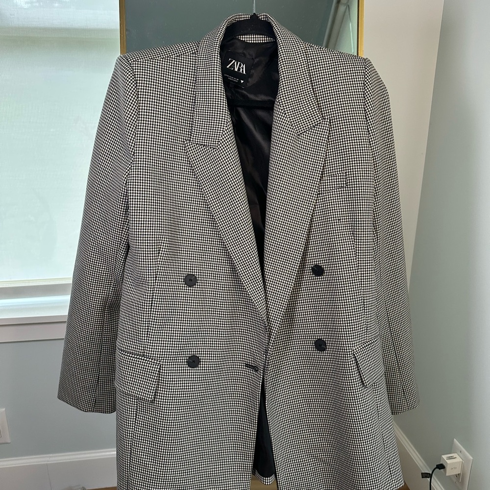 Zara Double Breasted Blazer